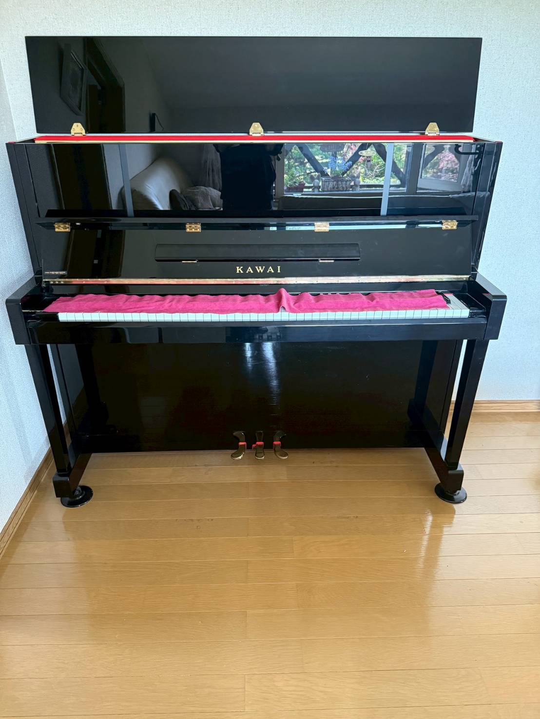 【アップライトピアノ】芦別市でカワイのピアノを買取しました