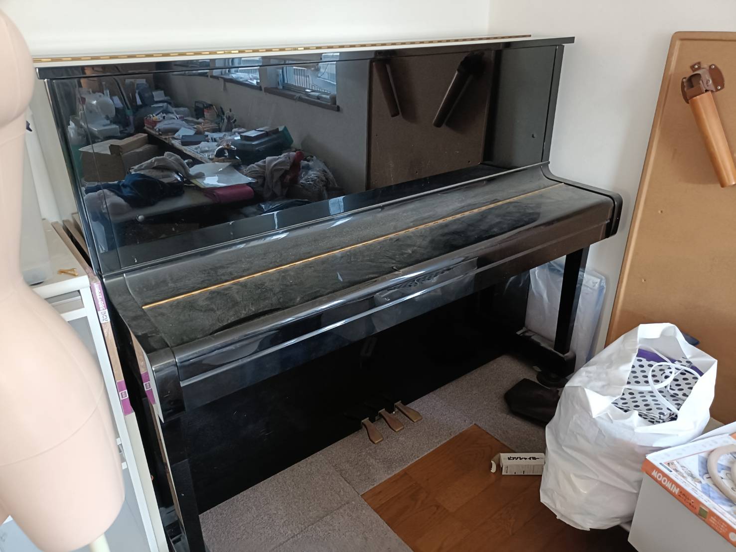 【アップライトピアノ】札幌市でヤマハのアップライトピアノを買取しました